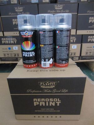 Fast Drying Acrylic Aerosol Spray Paint Waterproof 5 Minutes Surface Drying