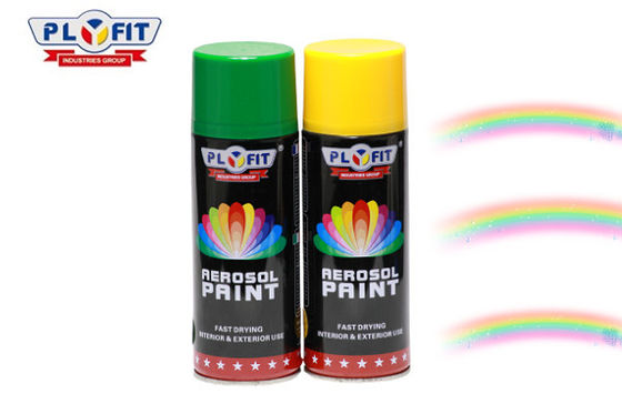 Weather Resistant Aerosol Spray Paint Liquid Coating For Metallic Use