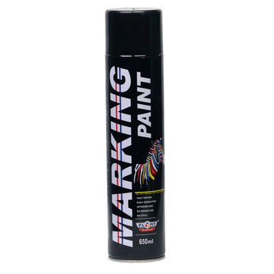 Waterproof Fast Drying Aerosol Spray Paint High Visible Long Lasting For Road Line Marking