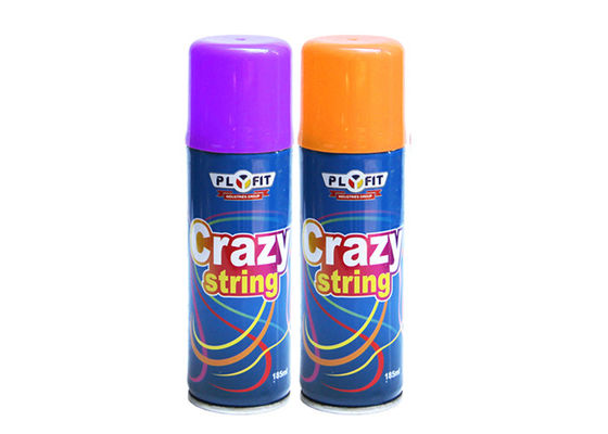 Non - Flammable Party String Spray Multicolor High Extrusion Rate Non Toxic