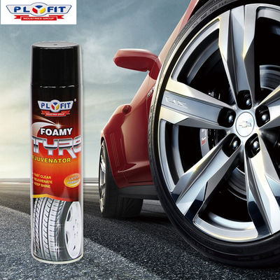 Plyfit 750ml Foaming Tire Cleaner for Car and Bike Can Size 65*240mm Professional Car Care