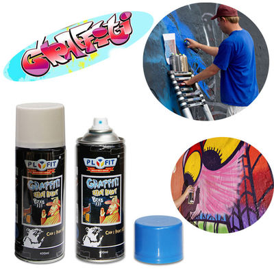 Fading Resistant Aerosol 500ml Graffiti Artist Spray Paint Enviromental Friendly
