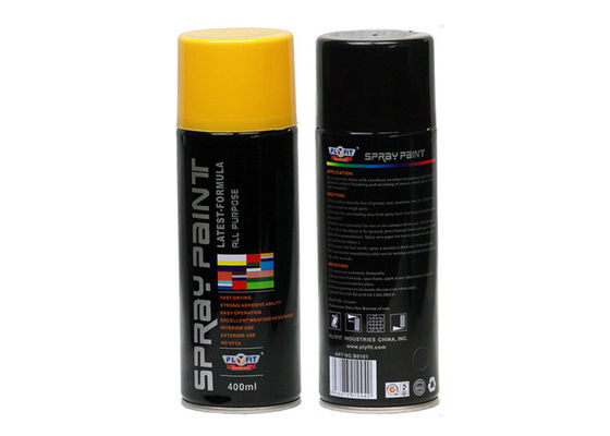 Easy Performance Acrylic Spray Paint For Wood Metals ABS 400ml Volume Custom Size OEM/ODM