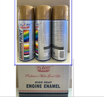 ISO9001 EN71 TUV High Heat Resistant Paint Black and Aluminium Color