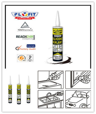 PLYFIT OEM Neutral Waterproof Silicone Sealant Weather Resistance