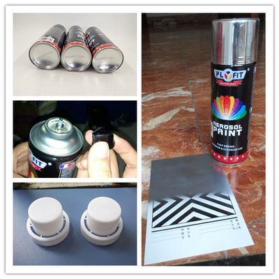 Black Aluminium Acrylic Spray Paint Waterproof Heat Resisitant