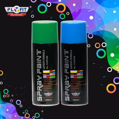 Multi Purpose Color Graffiti Spray Paint 400ml Low smell 15um Finess